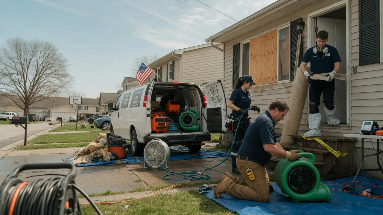 Water Damage Restoration in Doyline, LA near me